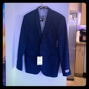 Express Slim Fit Cool Blue Suit